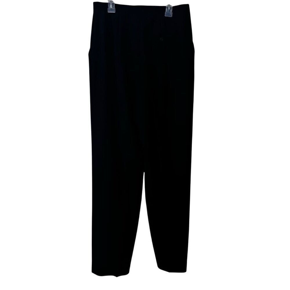 Zara Basic Womens Black High Waisted Straight Leg‎ Dress Pants Size M NWT